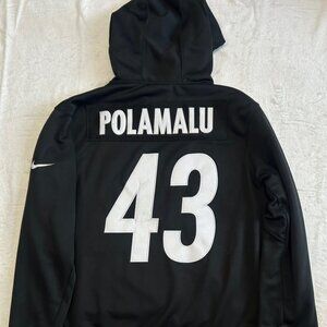 Troy Polamalu #43 Nike DriFit Pullover Hoodie